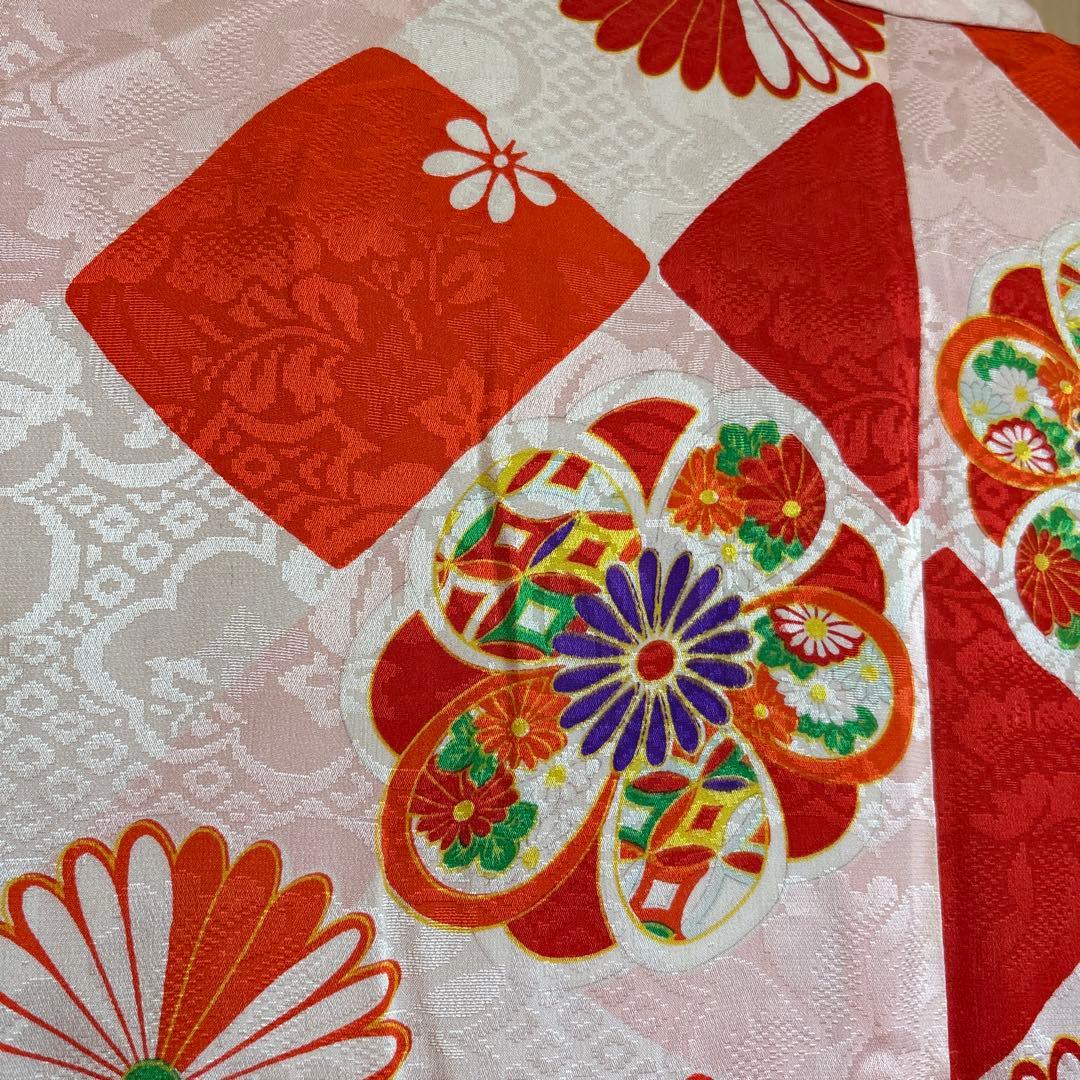 アンティーク　女の子　子供着物　七五三　アンティーク着物