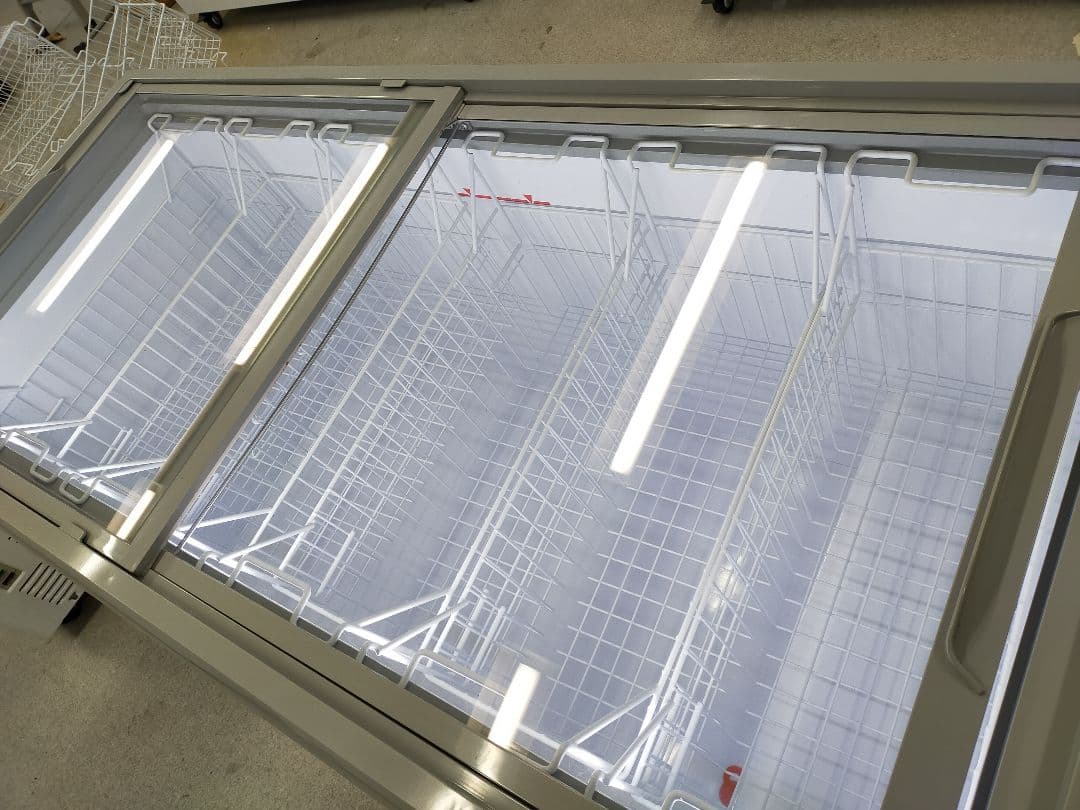 美品 引き取り限定 JCM CS-373FL 冷凍ショーケース LED照明