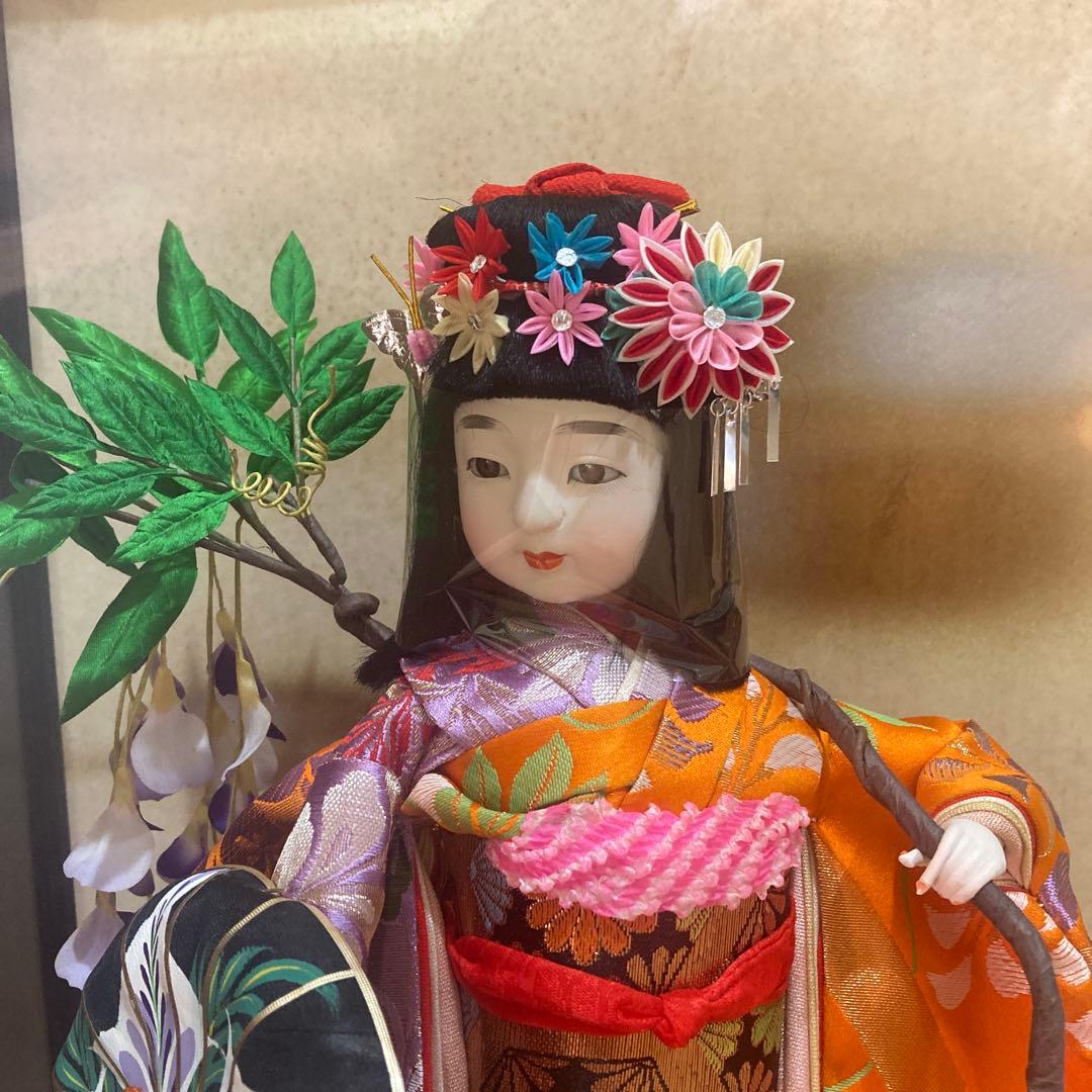 ひな人形　玉童作　ガラスケース付き　※価格交渉受付ています。