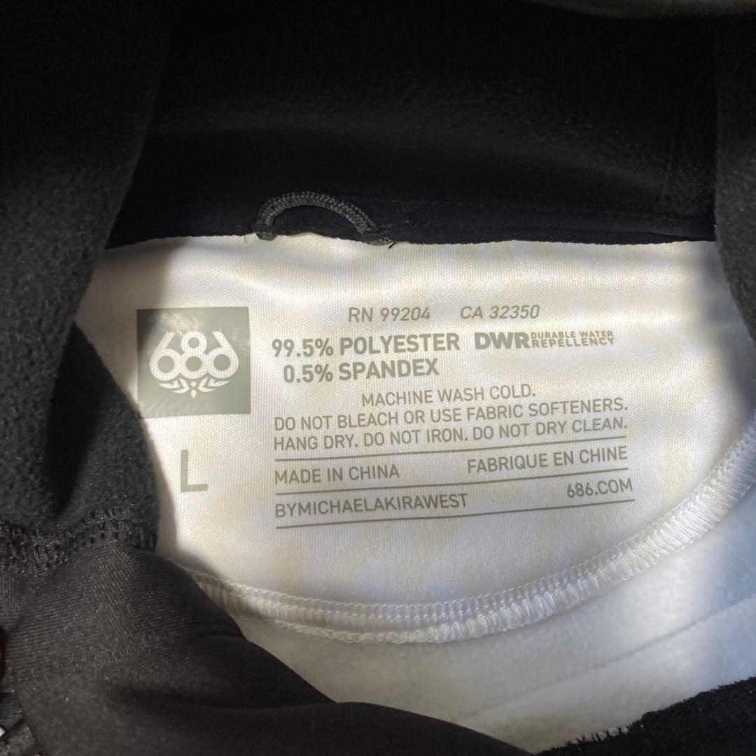 新品　686 キーズヘリング　BONDED FLEECE PULLOVER