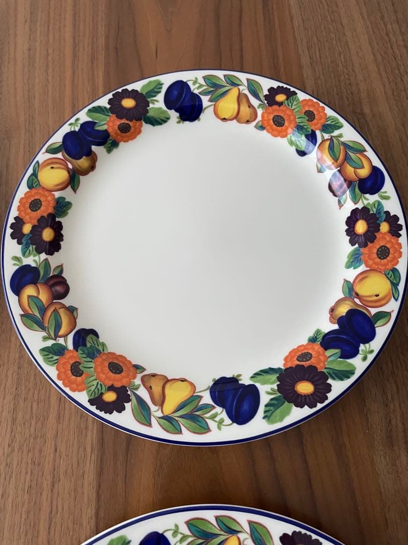 rin⭐︎ロイヤルコペンハーゲン ゴールデンサマープレート 26.5cm4枚