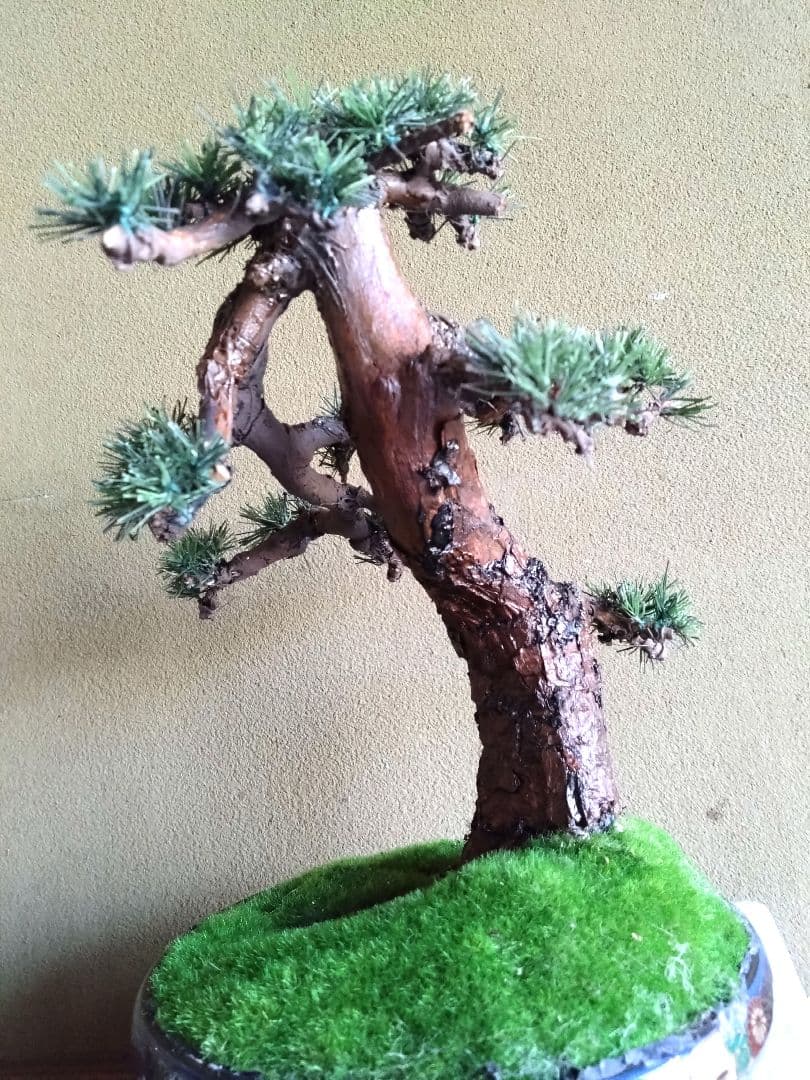人工盆栽 フェイクグリーン ハンドメイド 模造 松の木 模型 インテリア