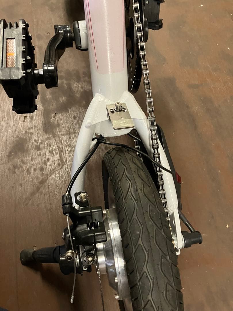 ジャンク品 折りたたみ電動アシスト自転車 BORNTORUN GX 折畳 J3