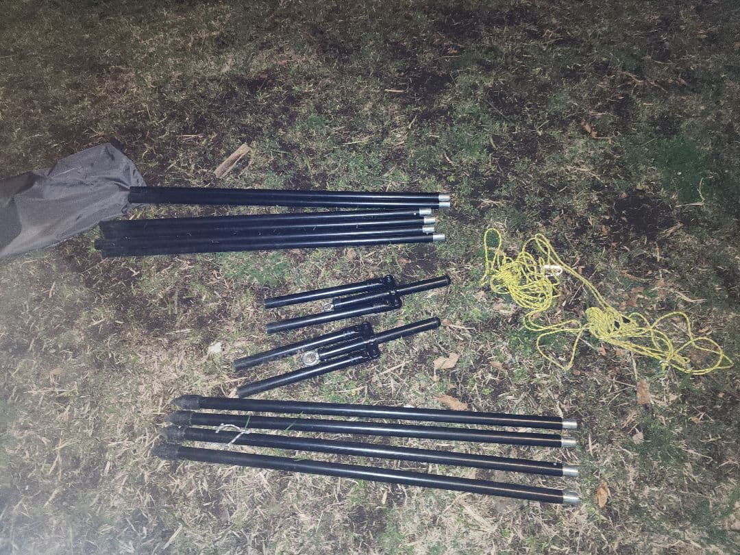 ヘキサライト 6P 2股ポール付