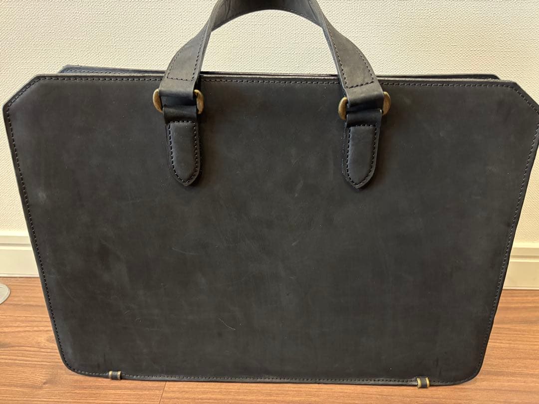 【極美品】定価11.6万 ココマイスター ビジネスバッグ ナポレオンカーフ 黒