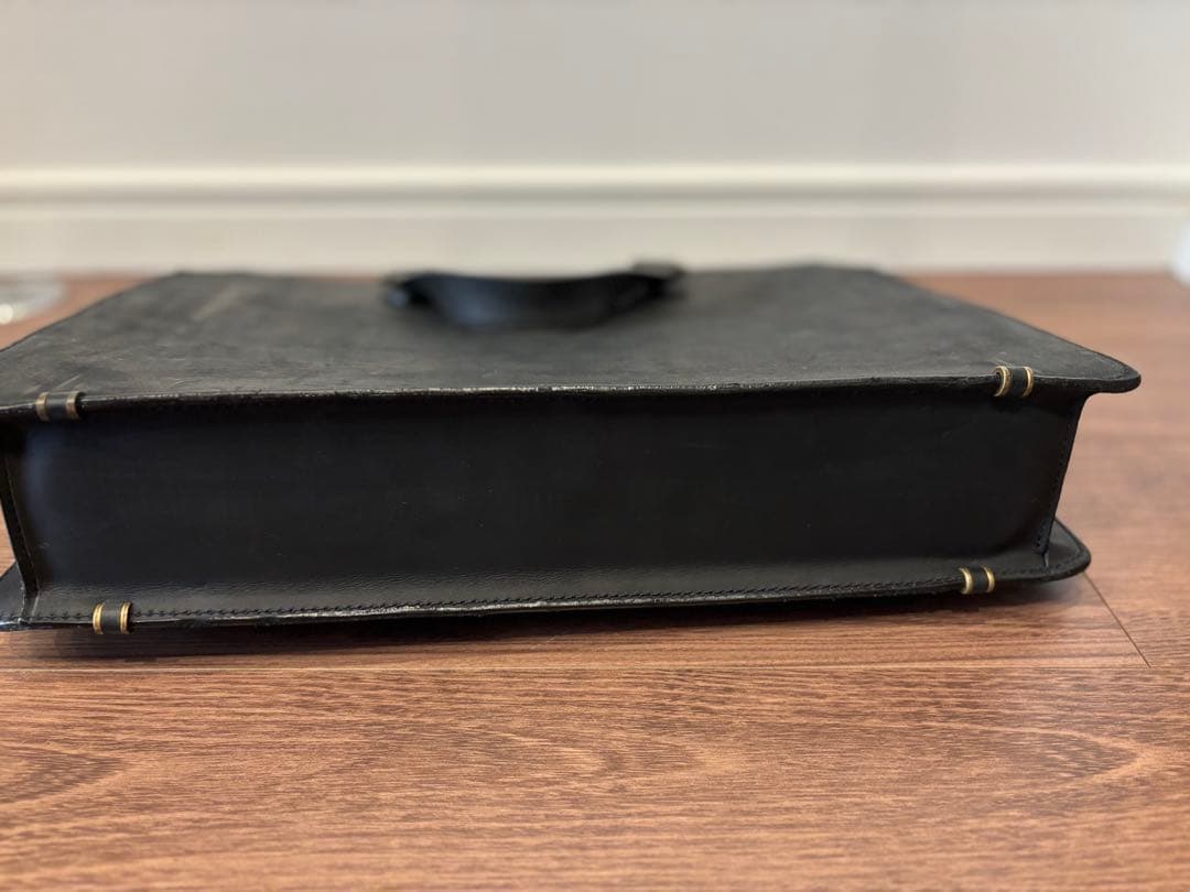 【極美品】定価11.6万 ココマイスター ビジネスバッグ ナポレオンカーフ 黒