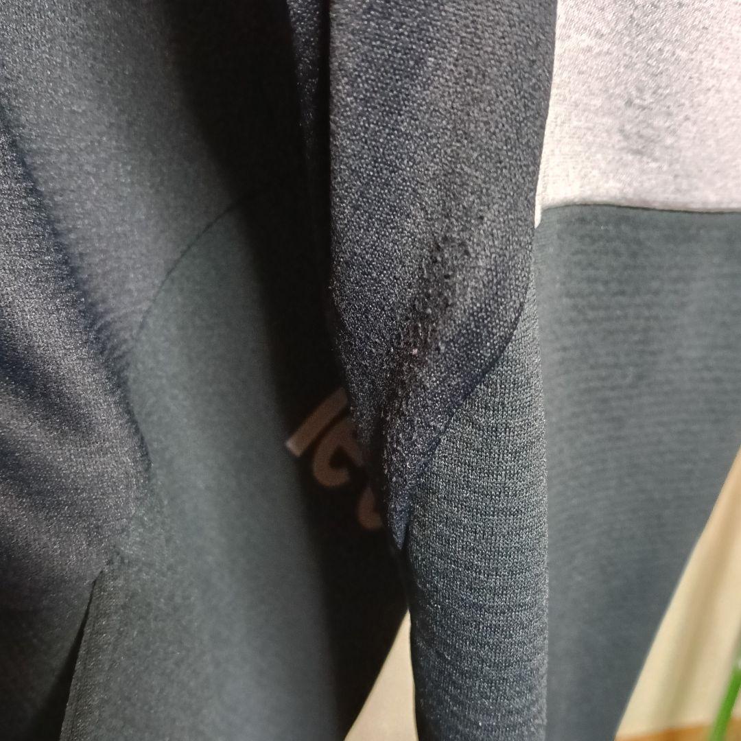 ルコック製 名古屋グランパス トラックトップ ブラック×グレー／L