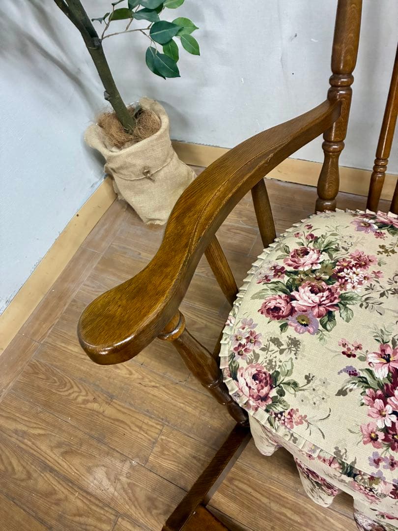 管435☆東洋ファニチャー☆昭和レトロ☆アンティーク☆ロッキングチェアー