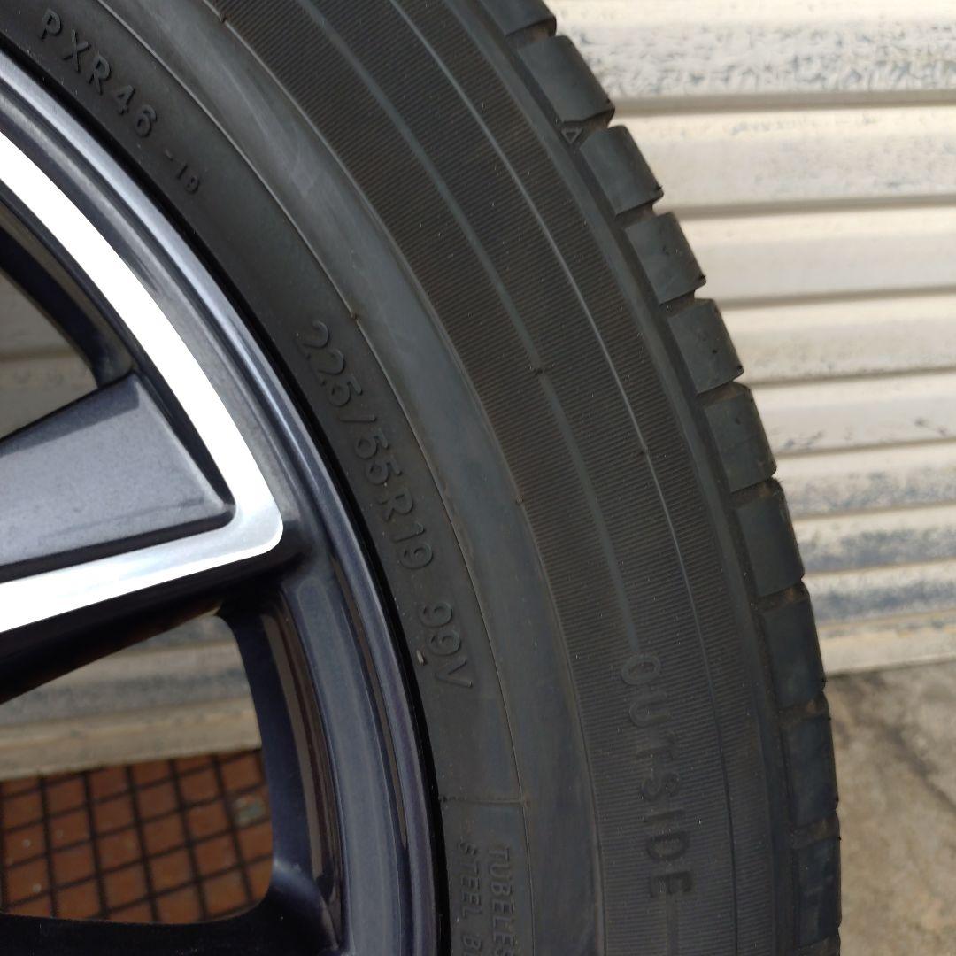 CX-5純正アルミホイールTOYO PROXES R46 19インチタイヤ