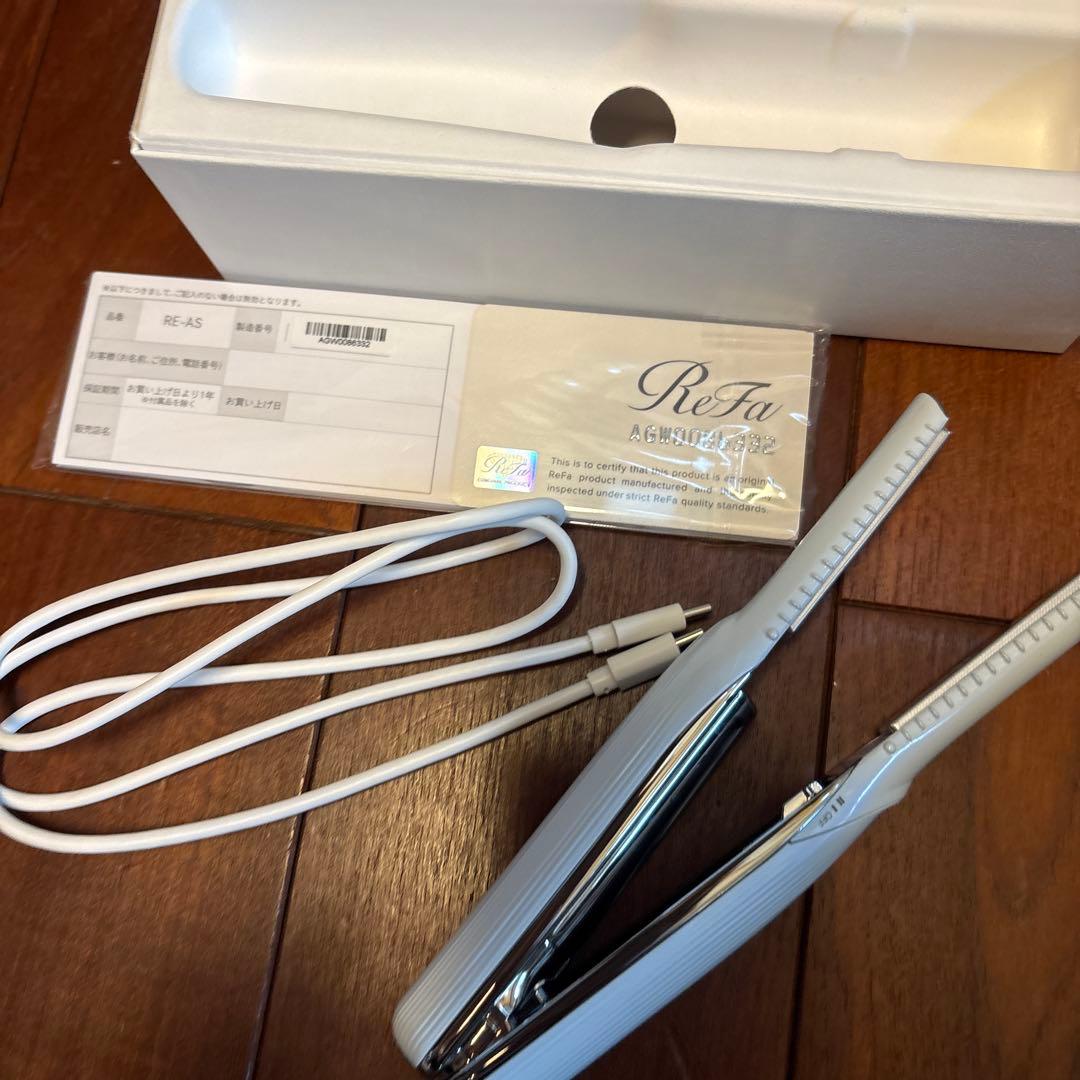 【超美品】リファフィンガーアイロンST