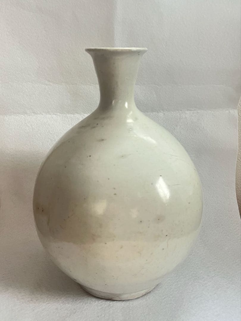李朝 白磁 壷 木箱付き 年代物 壺 工芸 文化 伝統工芸 アンティーク