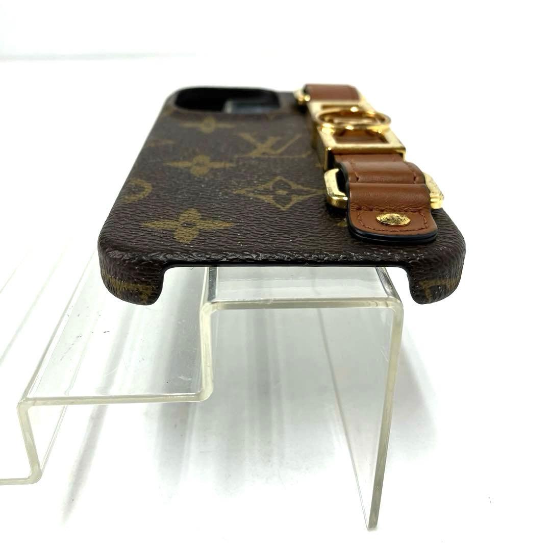 大人気☆ルイヴィトン☆iPhone13Pro ケース☆モノグラム☆革☆ブラウン