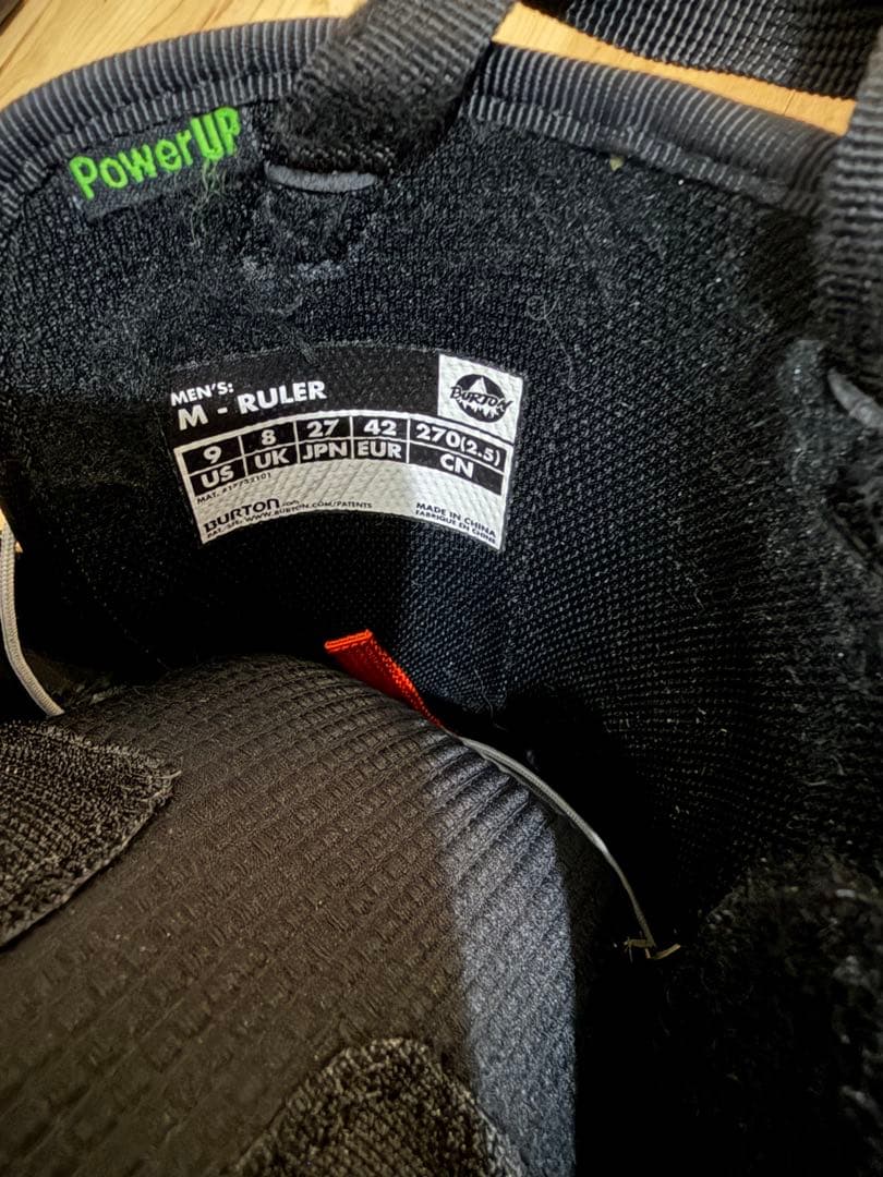 Burton スノーボードブーツ ブラック