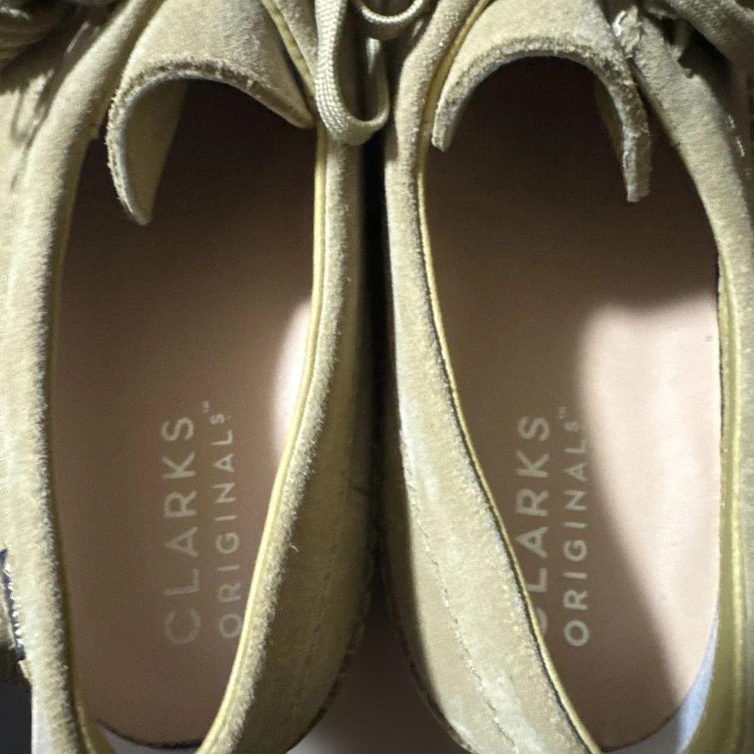 【未使用品】クラークス ウィーバー ゴアテックス メープルスエード UK8.5