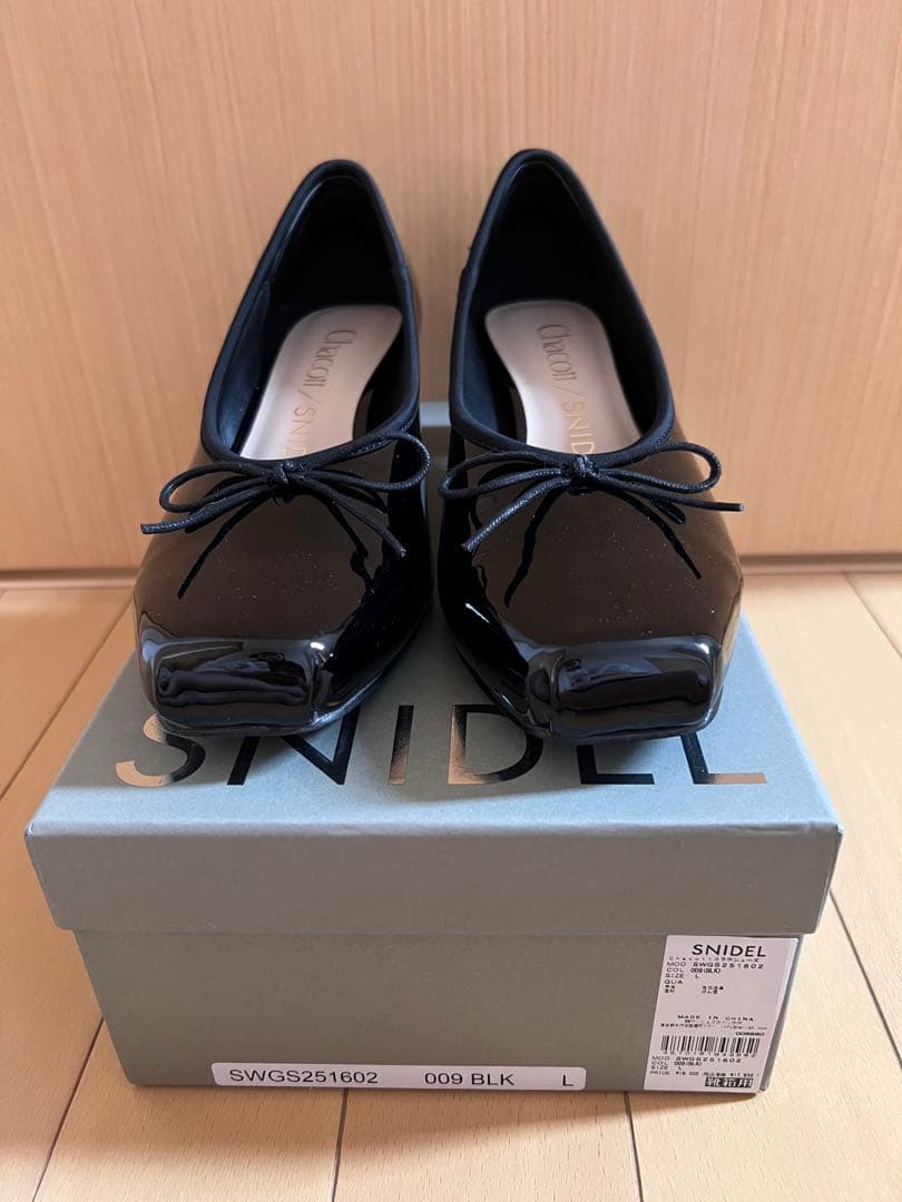 snidel Chacott コラボシューズ