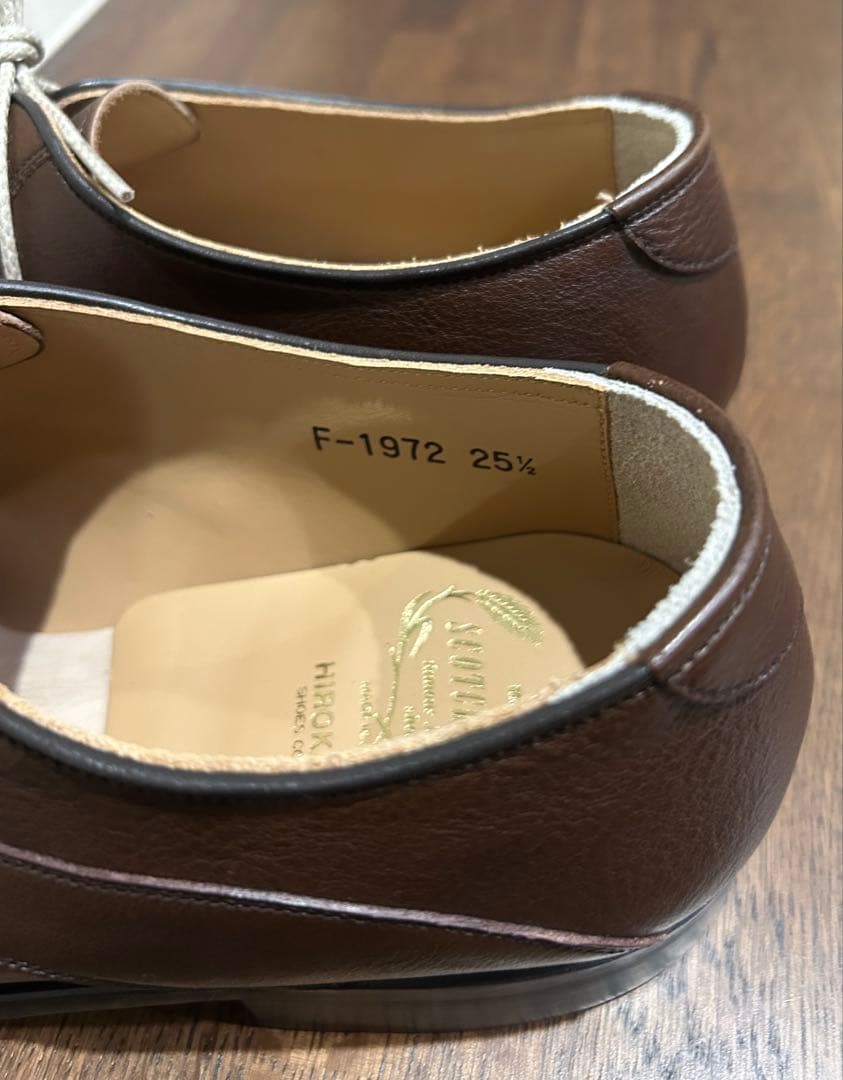 スコッチグレイン　レーサースニーカー 新品　【25.5 EEE】 ブラウン