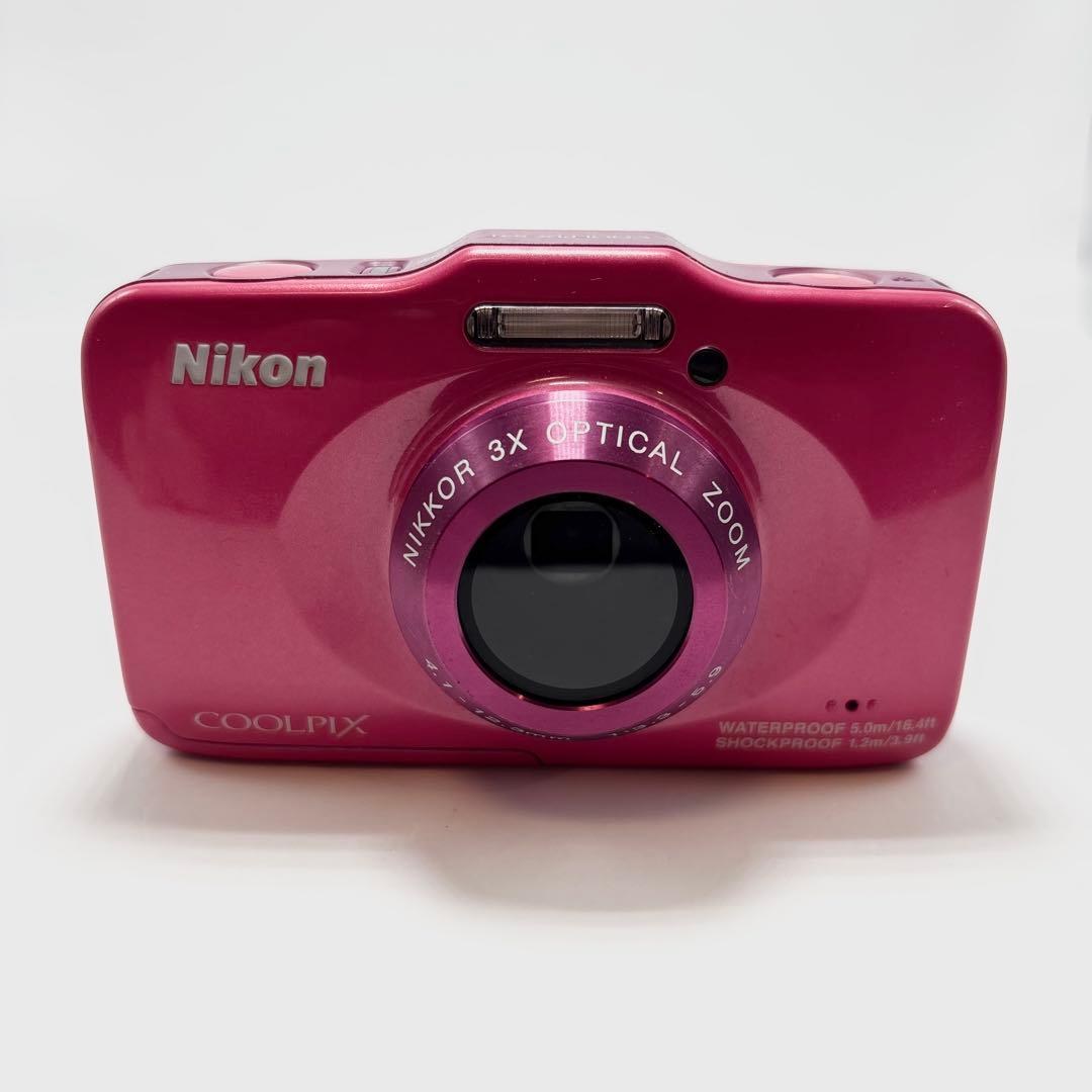 【美品】Nikon COOLPIX S31 ピンク コンパクトデジタルカメラ