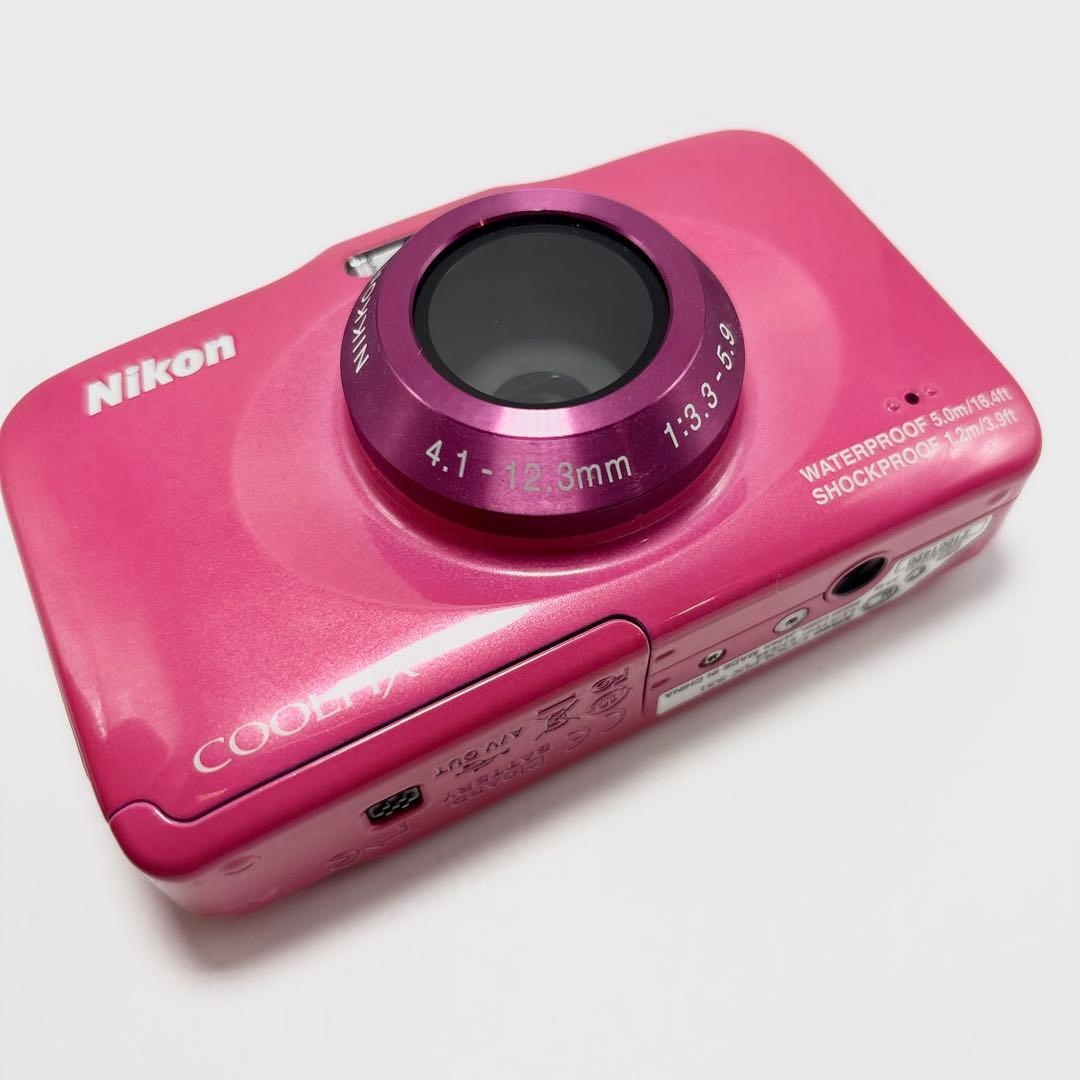 【美品】Nikon COOLPIX S31 ピンク コンパクトデジタルカメラ
