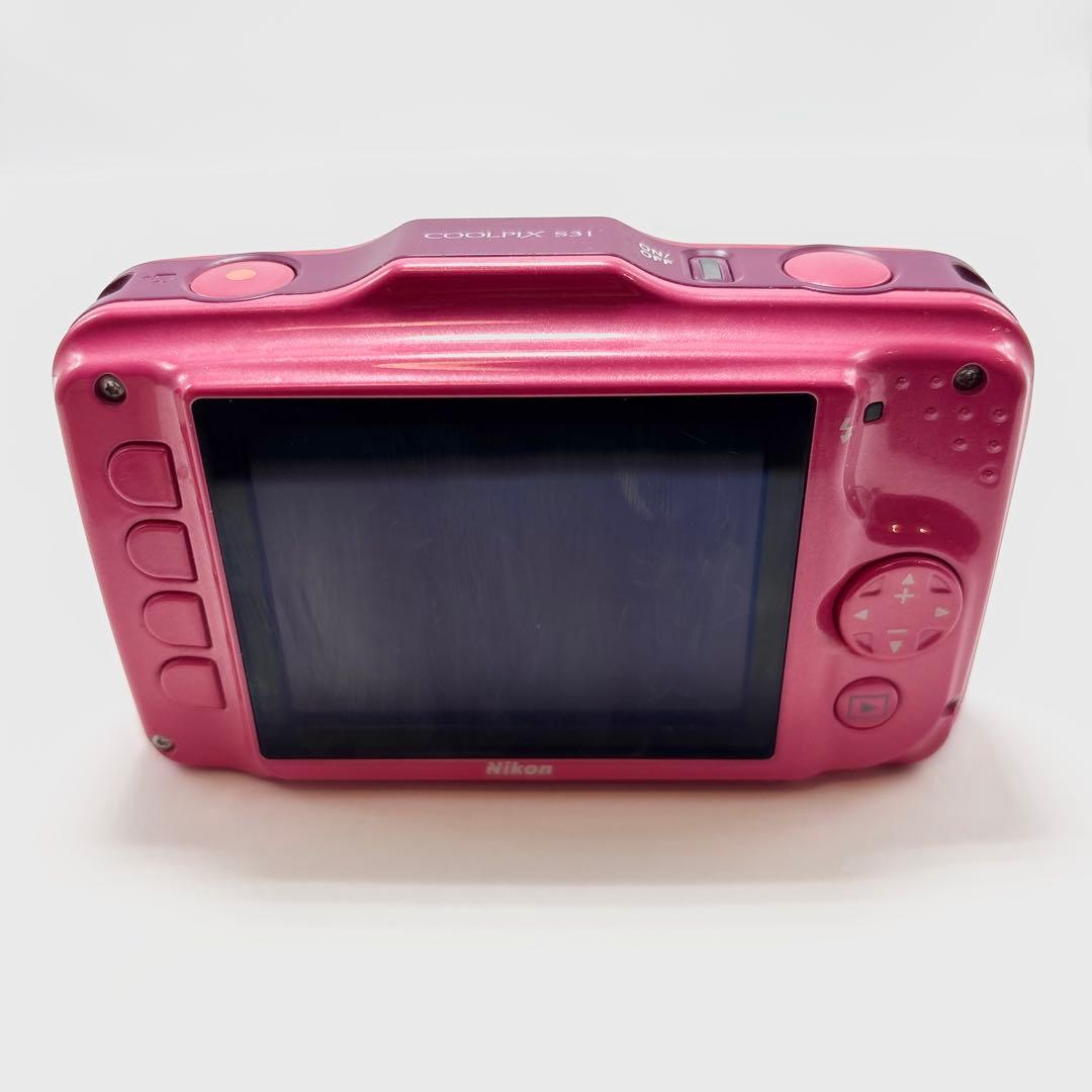 【美品】Nikon COOLPIX S31 ピンク コンパクトデジタルカメラ