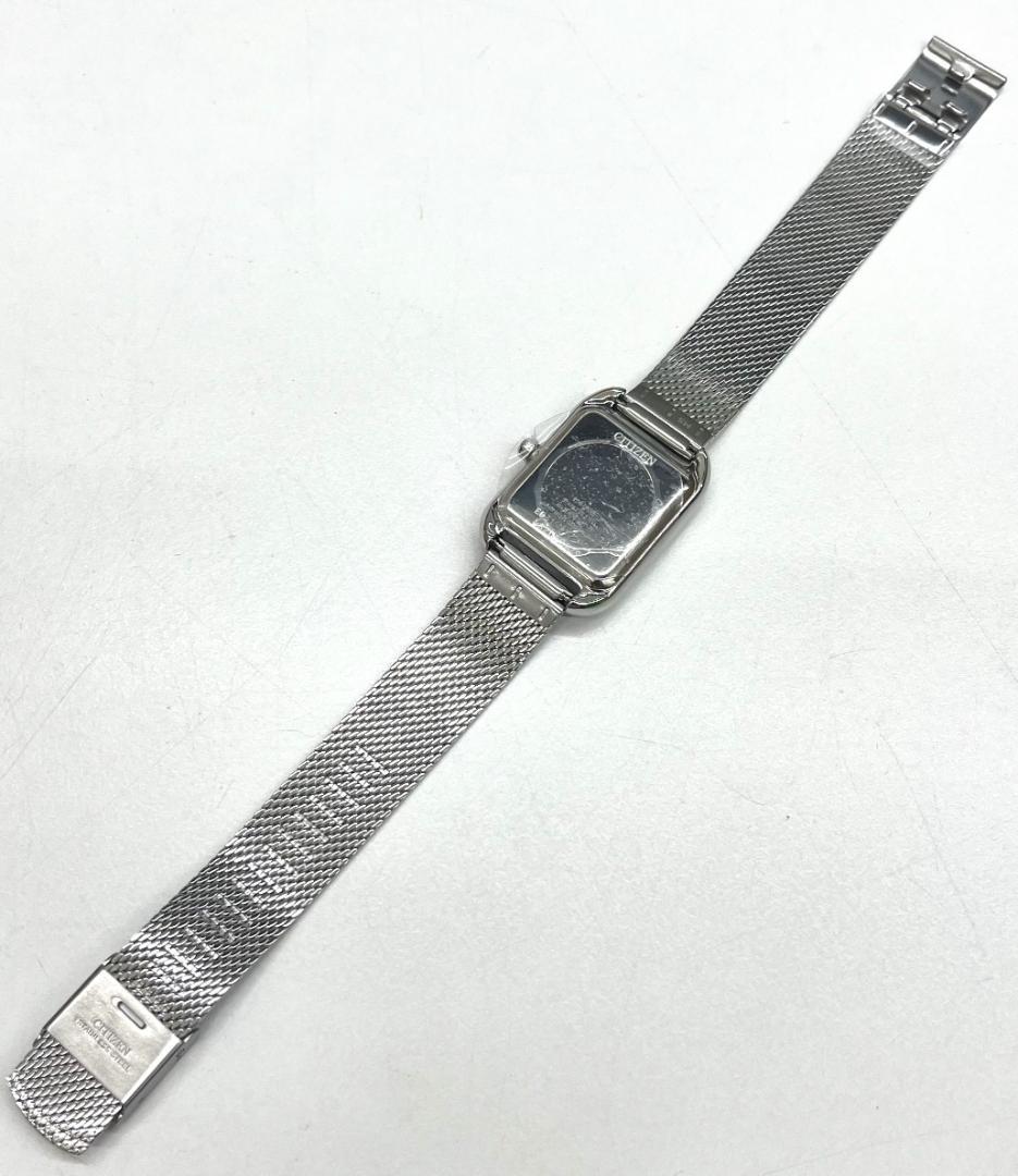 ★未使用 CITIZEN シチズン エコドライブ E031 4Pダイヤ ソーラー