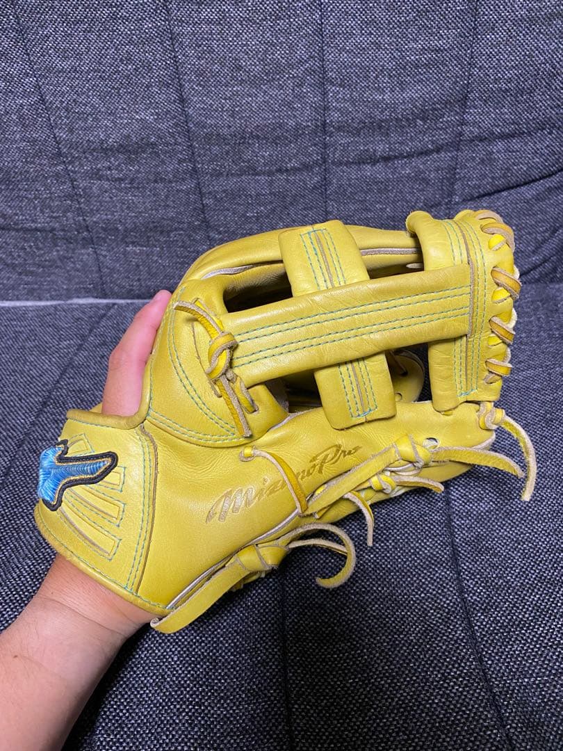 Mizuno 硬式グローブ 右投げ用　菊池モデル　ダイバーシティブルー　限定品