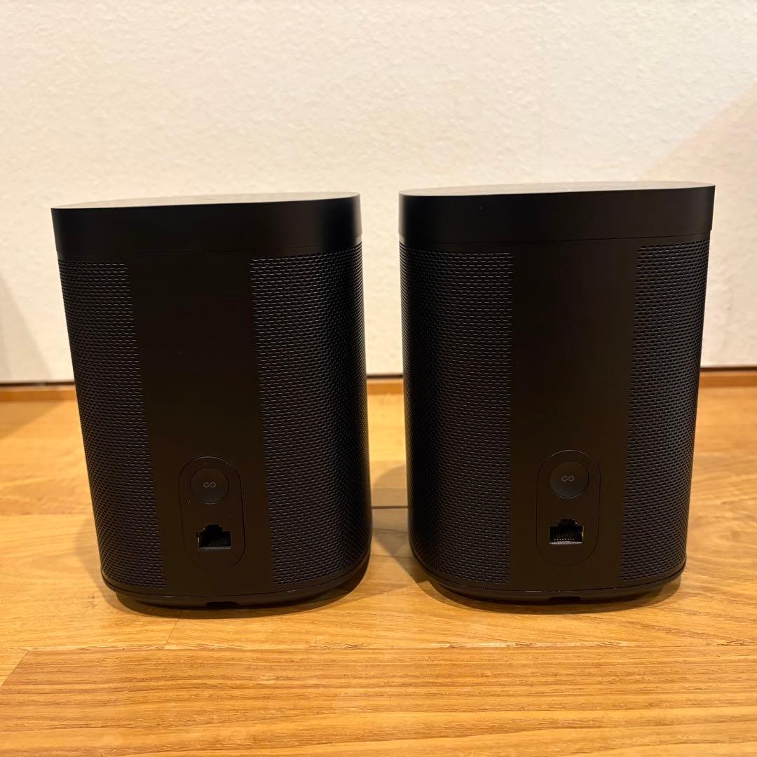 Sonos One gen.2, One SL gen.2 セット ブラック
