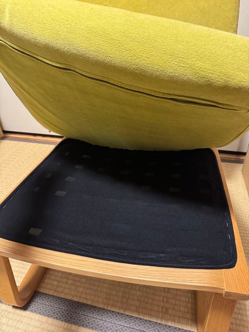 無印良品　リビングでもダイニングでも使えるソファチェア