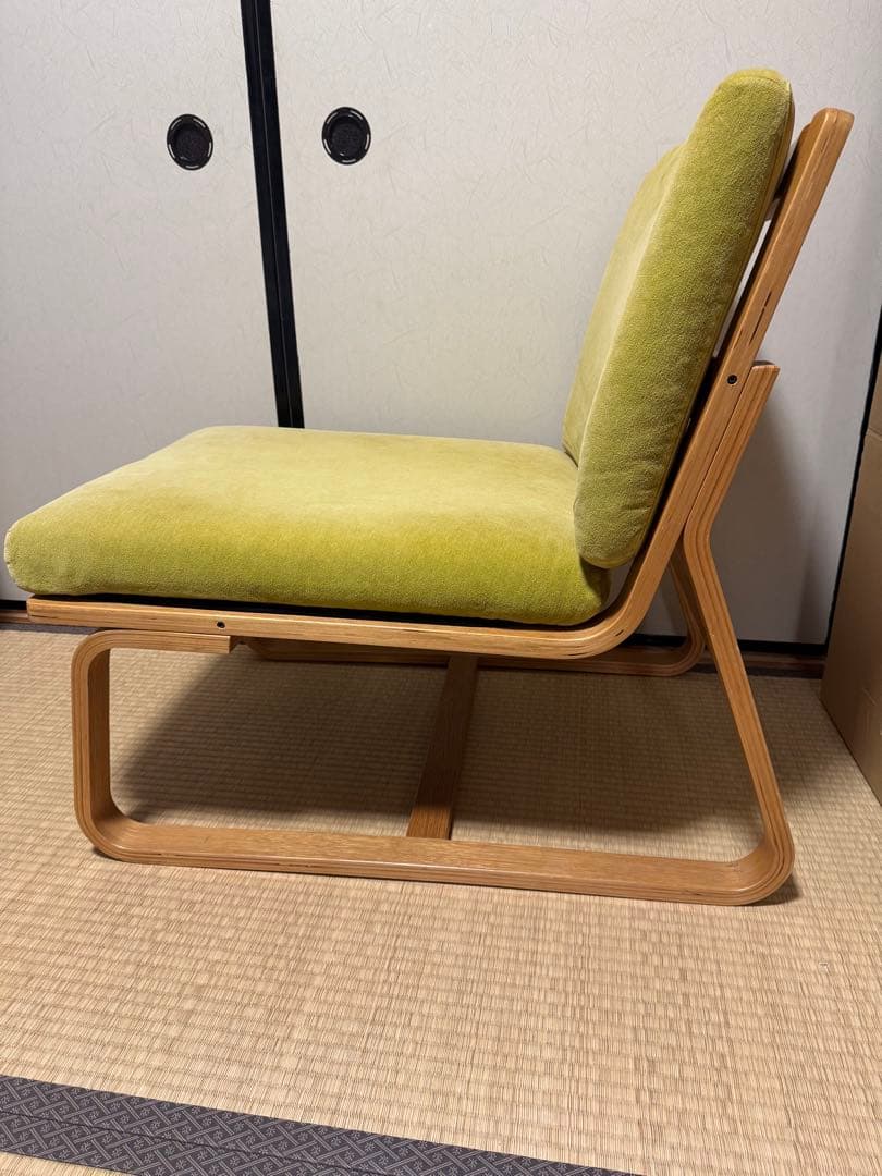 無印良品　リビングでもダイニングでも使えるソファチェア