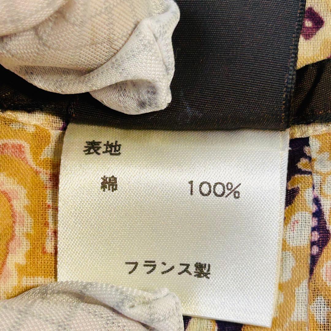 ルイヴィトン LOUIS VUITTON ブラウス シャツ 長袖 ペイズリー柄