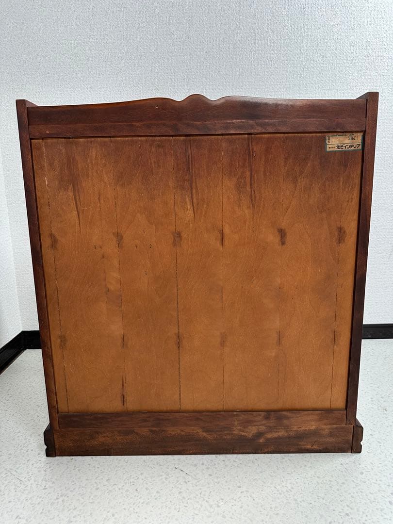 蝦夷民芸 えぞインテリア ライティングビューロー 学習机 書斎 机※i4※