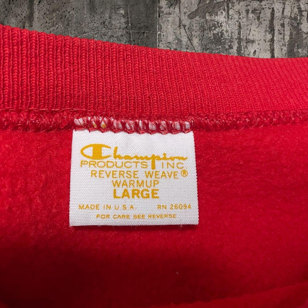 美品 復刻 USA製Champion リバースウィーブ目有りアメカジ 古着