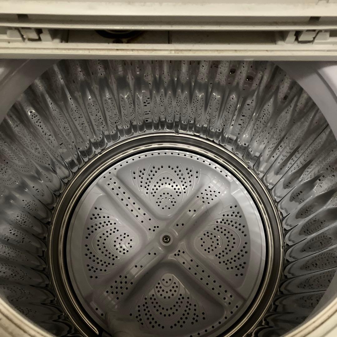 【送料込み】 SHARP 縦型洗濯乾燥機 ES-T5E9-W 2022年製