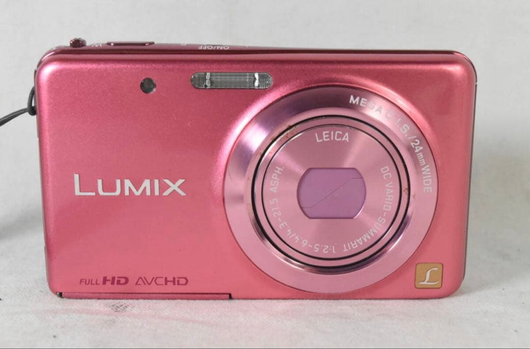 ☆極美品☆ Panasonic LUMIX DMC-FX80-P ピンク
