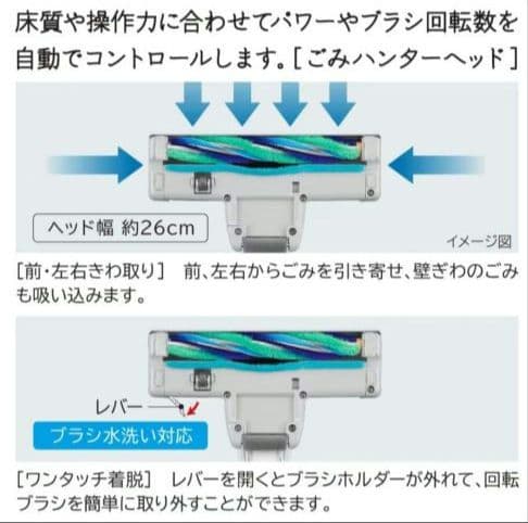 【1度使用】日立　かるパックCV-KP90M　紙パック式掃除機　ベージュ