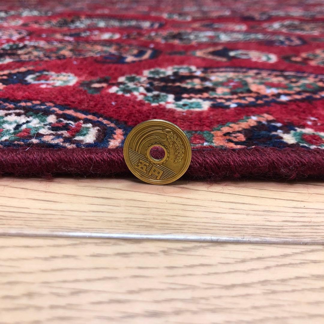 ペルシャ絨毯 ヴィンテージラグ 143×86cm 手織り オールドpersia