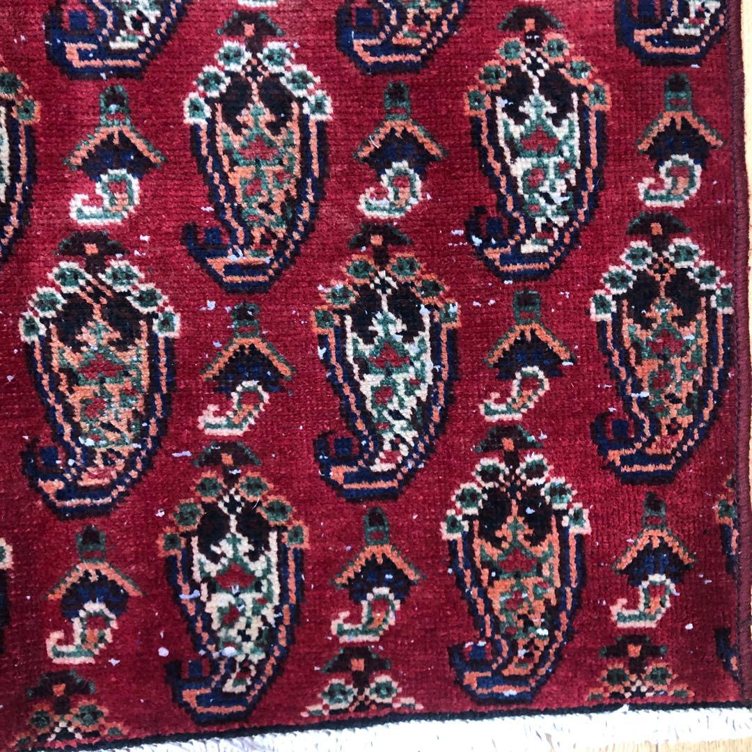 ペルシャ絨毯 ヴィンテージラグ 143×86cm 手織り オールドpersia