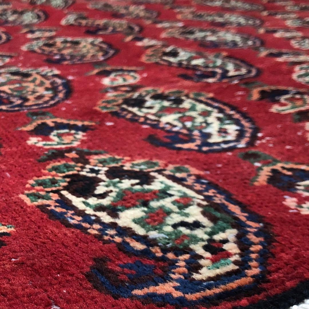 ペルシャ絨毯 ヴィンテージラグ 143×86cm 手織り オールドpersia