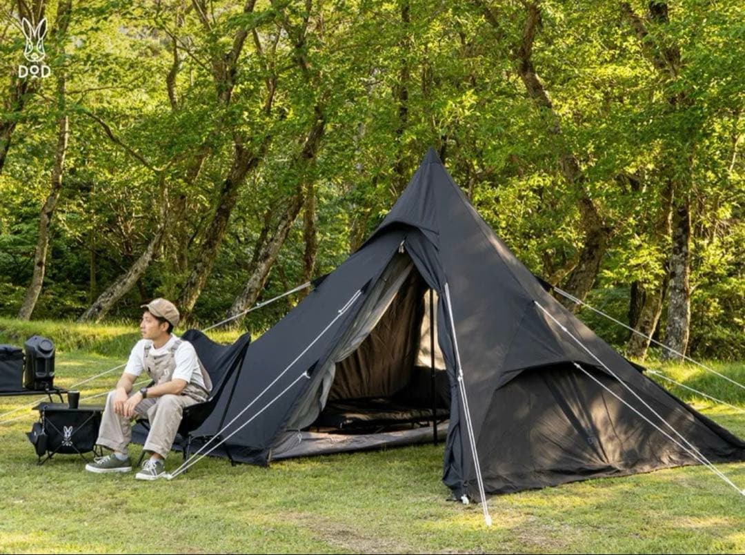 DOD ワンポールテントRX(M) ヘーキサタープ　インナーセット　ブラック