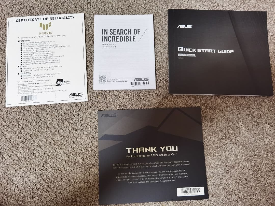 ［値下げ] Radeon RX 9070 XT TUF Gaming OC