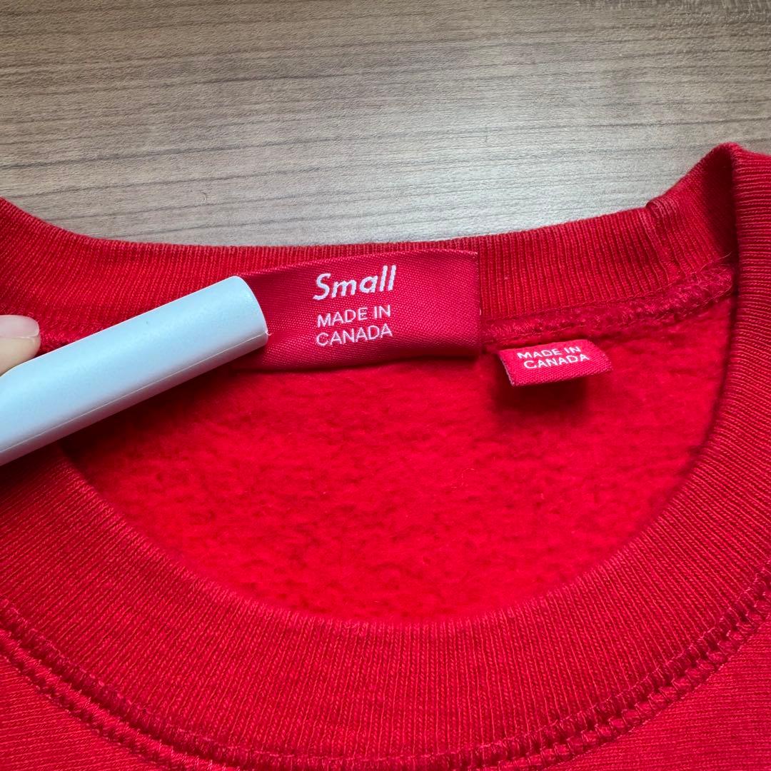 Supreme Box Logo Crewneck S red スウェット 赤