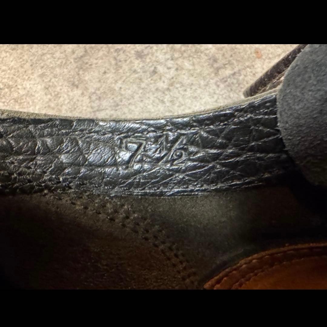 VIBERG Oxford ROUGHOUT×BULLHIDE 7.5