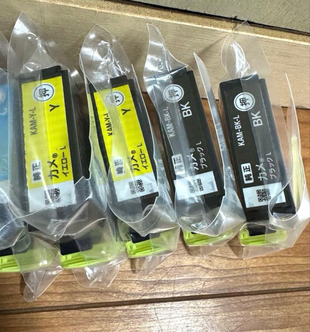 未使用 EPSON カメ Lタイプ 増量 ６色×2セット エプソン