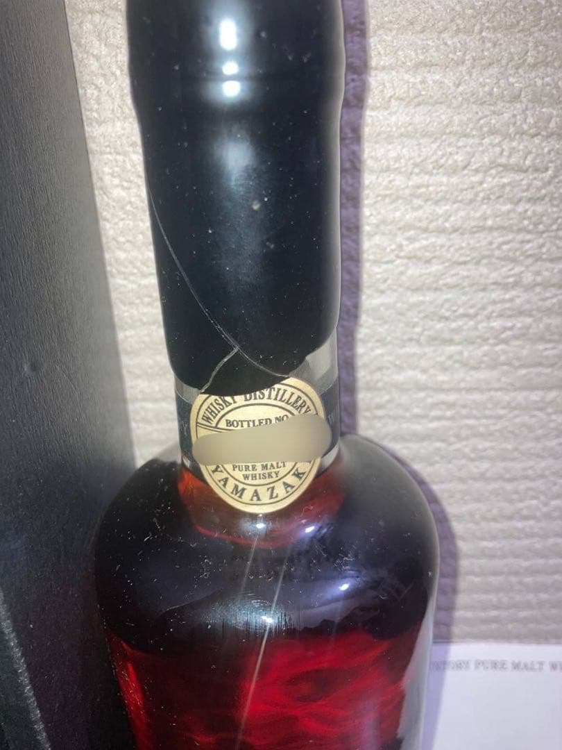 未開栓山崎蒸溜所　樽出原酒15年600ml