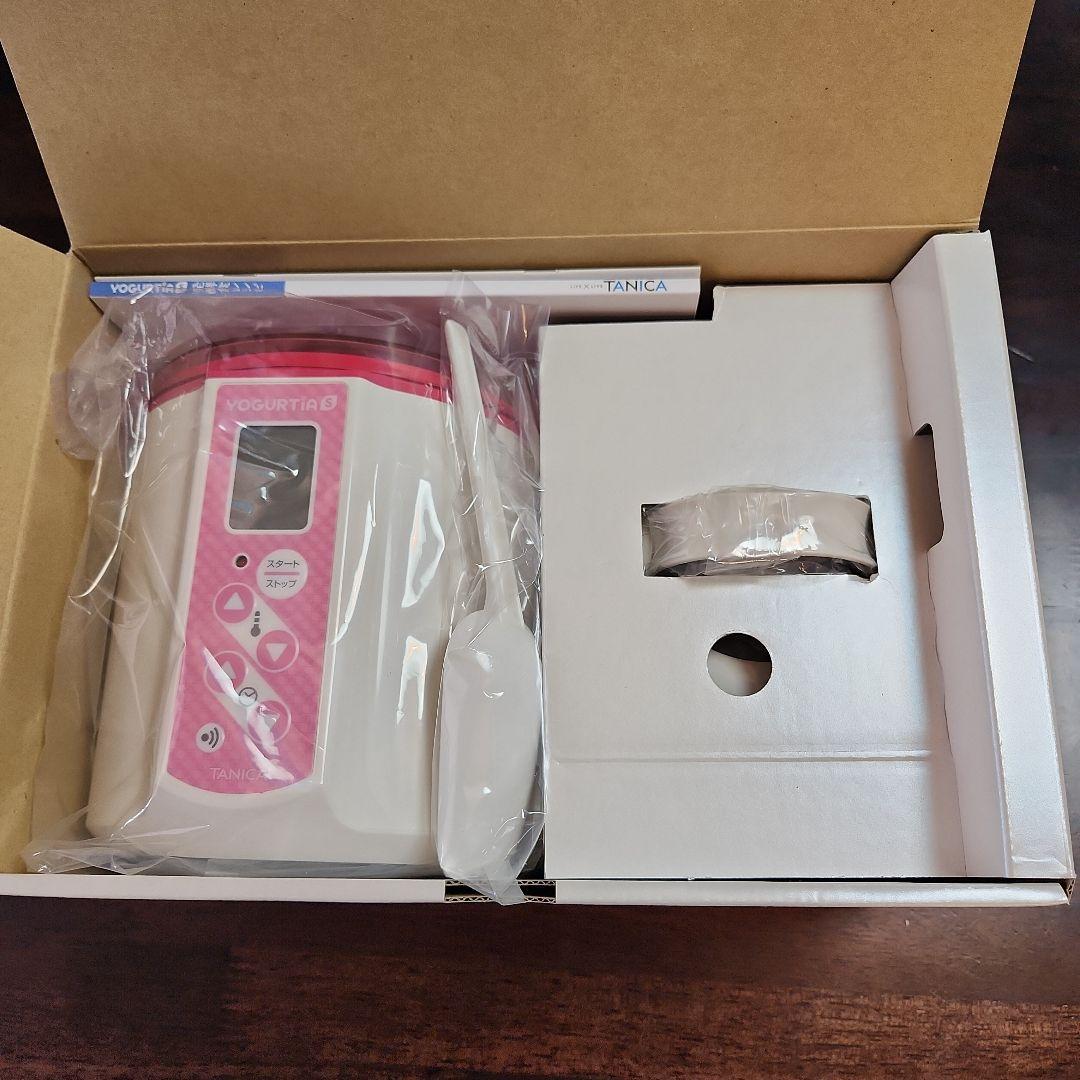 タニカ　ヨーグルティアS ヨーグルトメーカー　YS-01 ピンク　未使用品