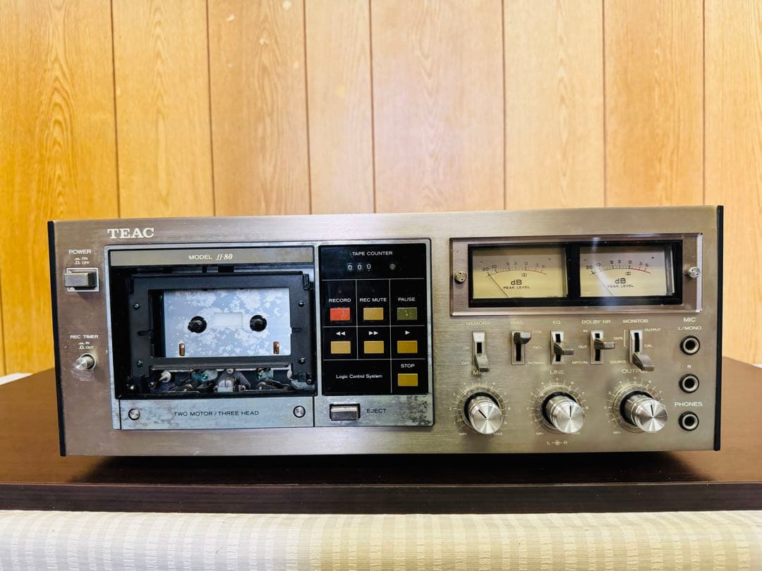 TEAC FF-80 ティアック カセット カセットデッキ②