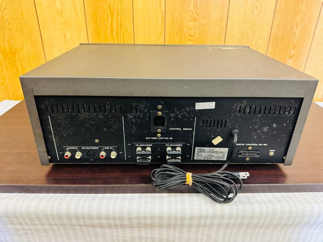 TEAC FF-80 ティアック カセット カセットデッキ②