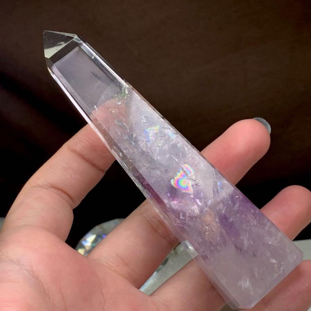 ALLSALE☆8.バイーア州産☆コントラストアメジストポイント