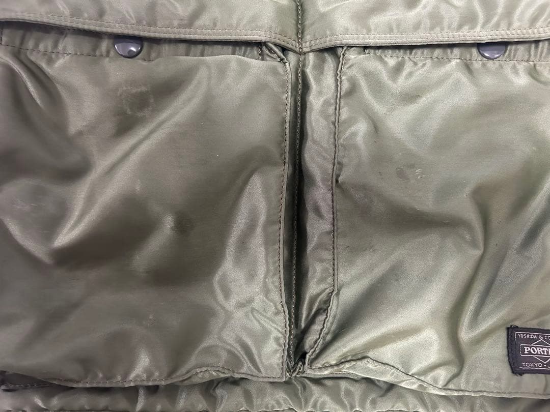 PORTER ポーター タンカー 2WAY ブリーフケース カーキ 日本製