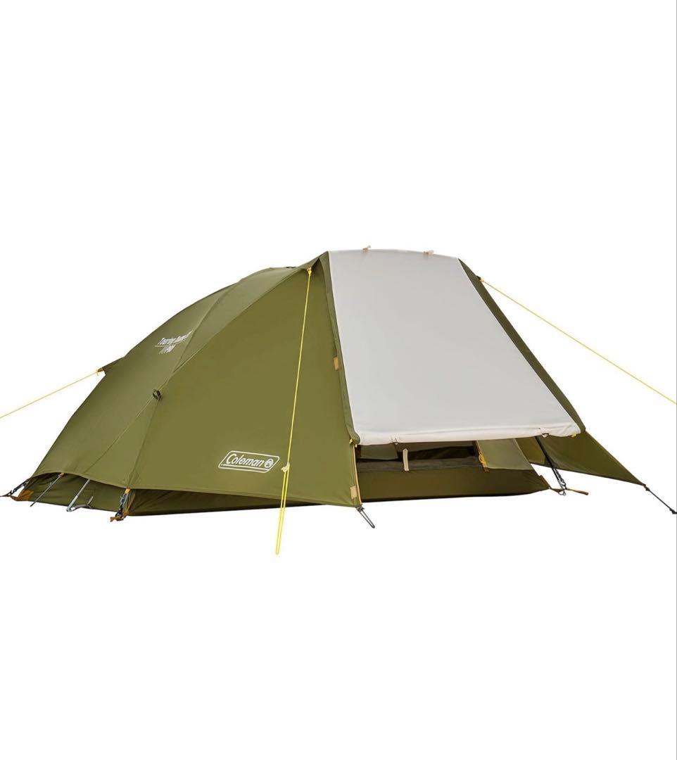 Coleman ツーリングテント オリーブグリーン　別売りキャノピーポール付き