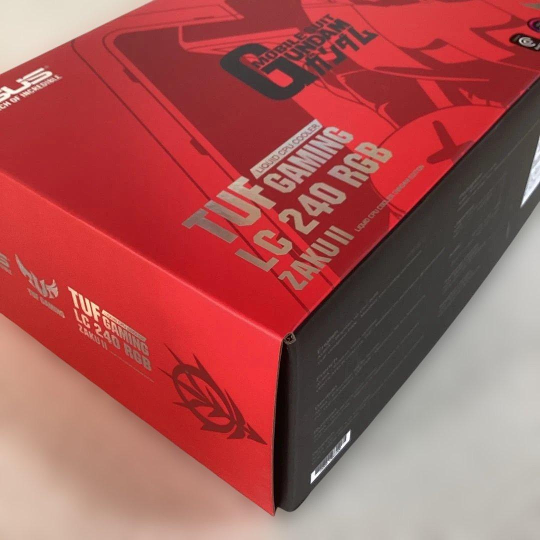 j*4様 ガンダムZAKU II TUF GAMING LC240RGB水冷CP